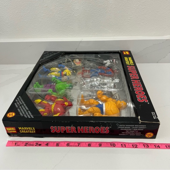 Vintage Marvel's Greatest Heroes Collector's Signature Edition NIB Figures Set - Picture 16 of 16